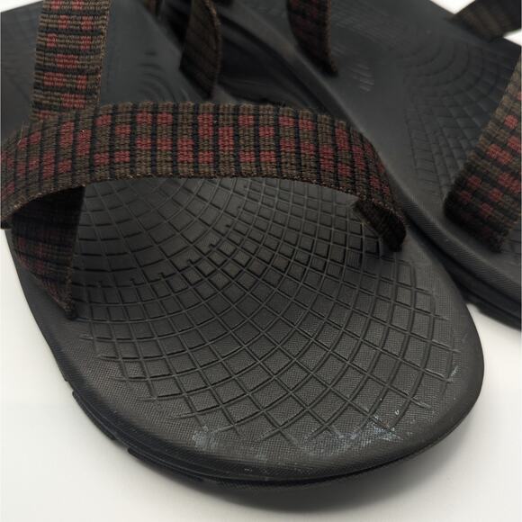 Chaco Z/Volv Brown Men's Outdoor Strap Buckle Sandals Size 12 - Picture 2 of 11